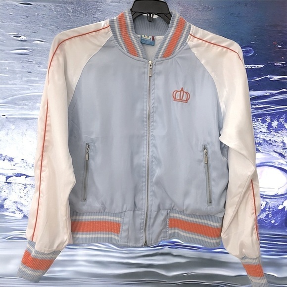 Old Skool Warm Up L White, blue and Orange Very Good Condition - Picture 1 of 10